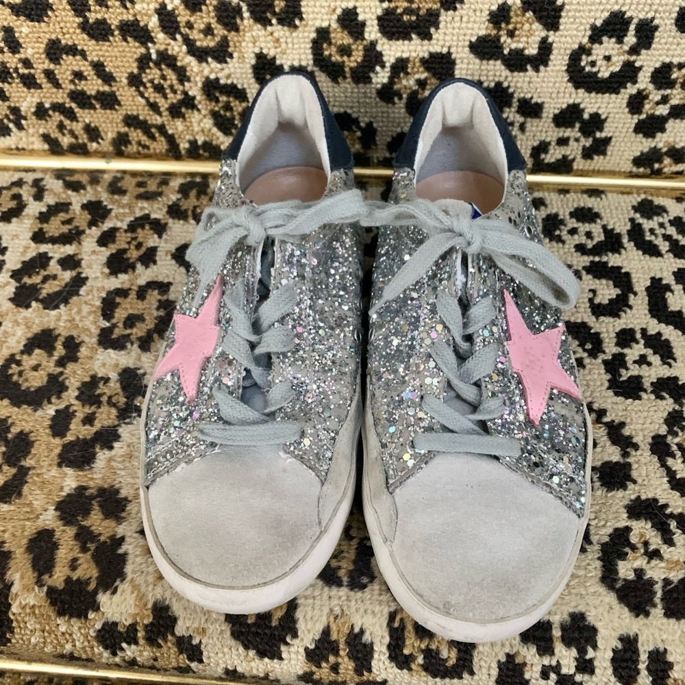 Girls golden goose sneakers size 35